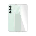 PanzerGlass HardCase 0459 Samsung Galaxy S23 FE jaoks, antibakteriaalne, s&otilde;jav&auml;estandardile vastav, ringlussev&otilde;etud TPU/pol&uuml;karbonaat, l&auml;bipaistev
