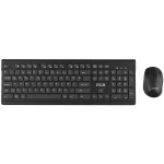 Inca IWS-519 klaviatuur ja hiir kontorisse RF juhtmevaba QWERTY Turkish must