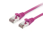 Equip Cat.6 S/FTP patch-kaabel, 50m, lilla, 50 m, Cat6, S/FTP (S-STP), RJ-45, RJ-45, lilla