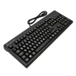 Mehaaniline klaviatuur LogicKeyboard XL-Print valge mustal TITAN DE PC &mdash; saksa paigutus