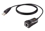 ATEN UC232BF jadakaabel Must 1,2 m USB t&uuml;&uuml;p-A RJ-45