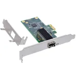 InLine Gigabit v&otilde;rgukaart, 1x SFP, PCIe x1, sh madala profiili pesa kronstein