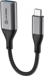 Alogic Super Ultra - USB-adapter - 24 kontaktiga USB-C (M) USB Type A (W) - USB 3.1 Gen 1 - 15 cm - kosmosehall (ULCAA-SGR)