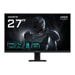 GIGABYTE GS27F2 27-tolline FHD m&auml;ngurimonitor - 1920 x 1080, 240 Hz, 1 ms, 300 cd/m&sup2;, FreeSync, HDR-valmis, HDMI 2.0, DisplayPort 1.4