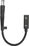 CoreParts MBXUSBC-CO0004 kaabli soovahetaja USB C 7.4*5.0 Must