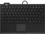KeySonic KSK-5210ELU (DE) klaviatuur Kodu USB QWERTZ Saksa Must