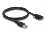 DELOCK USB 3.0 Type-A isane - Micro-B isane kaabel 1 m 5 Gbit/s