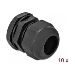 Kaablitihend DeLOCK 60224 Must Plastik 10 tk