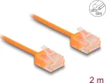 DeLOCK RJ45 v&otilde;rgukaabel Cat.6 UTP 2m oranž