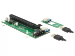 DeLOCK 41428 M.2 Key B+M &ndash; PCIe x16 laienduskaart koos 30 cm USB kaabliga