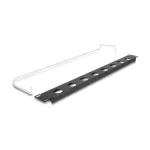 DeLOCK 67059 19-tolline D-t&uuml;&uuml;pi patch-paneel t&otilde;mbetugevdusega, 8 porti, 1U, must