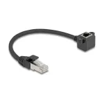 V&otilde;rgukaabel DeLOCK 81040 RJ-45 Cat6 0,25 m Must