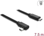 DELOCK aktiivne optiline USB USB-C kaabel 10 Gbit/s, nurga all pistik pistikusse, 7,5 m