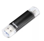 Hama FlashPen Laeta Twin 00124000 USB-m&auml;lupulk, 64 GB, USB 3.0, must