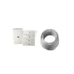 LogiLink paigalduskaabel, Cat. 6, U/UTP, 100 m, helehall 4 x 2 AWG 23/1, varjestamata, CCA-kaabel (vask-alumiinium) (CPV0033)