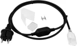 EUROLITE LED Neon Flex 230V &otilde;huke kaabel koos pistikuga mudel 50499815 &mdash; painduv LED-neoonriba, 230 V v&otilde;rgu&uuml;hendus