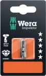 Wera 855/1 IMP DC Pozidriv otsik PZ 2, teemantkattega, D 6.3, 1 tk
