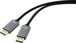 SpeaKa Professional DisplayPort-&uuml;henduskaabel [1x DisplayPort-pistik - 1x DisplayPort-pistik] 5,00 m Must (SP-8993892)