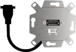 DisplayPorti pistikupesa mehhanism Rutenbeck KM-DP KP Up 0 juhtmeotsaga 15 cm metallist