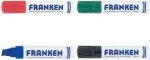 Valge tahvli marker Franken Z1910 01 &mdash; punane, t&auml;idetav, peitliots 4&ndash;12 mm