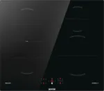 Gorenje induktsioonpliit GI6421BSC, must, sisseehitatav, 59,5 cm, tsoon-induktsioonpliit, klaaskeraamika, 4 tsooni