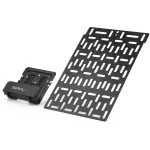 StarTech.com Universal TV Accessory Mount - reguleeritav teleri- ja seinakinnitusklamber - meediapleierid/ruuter/modem/AV-l&uuml;litid ja pikendajad/Apple TV - peidetud kaablikarbi kinnitus teleri taha - 5 kg