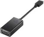 HP USB-C VGA-adapter, must, Hiina, Windows 10, Windows 11, ChromeOS, &auml;riklass, 0&ndash;40 &deg;C