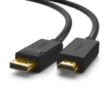 Ugreen 10202 videokaabli adapter 2 m DisplayPort HDMI must