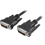 Techly Monitor kaabel DVI Analog Digital M / M Dual Link 1.8 m (DVI-I) ICOC DVI-8900