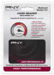 Kaardilugeja PNY High Performance Reader 3.0 USB 3.2 Gen 1 &mdash; CF, SD, microSD, Memory Stick, MMC, must