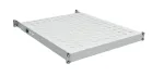 EFB Electronics 19-tolline 1U fikseeritud riiul, paigalduss&uuml;gavus 750-850 mm, kandev&otilde;ime 120 kg, kapi s&uuml;gavus 1000 mm, RAL 7035 helehall