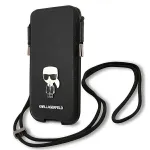 Karl Lagerfeld Saffiano Ikonik Karl Hard Case iPhone 12/12 Pro 6,1 inch - Must