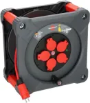 Brennenstuhl 9201500210 Kaablitrummel 25m H05VV-F 3G1.5 4x Schuko IP44 1000/3500W
