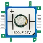 ALLNET Brick'R'knowledge Kondensaator 1500&micro;F 25V