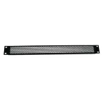 Adam Hall 87221 VR 19 inch 1U Ventilatsioonipaneel &uuml;marate aukudega - Must