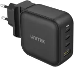 UNITEK GaN 4-Port Charger 100W PD 3.0 QC 3.0 Black