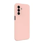 Evelatus Samsung Galaxy A17 Premium Magnetic Soft Touch Silicone Case Pink Sand
