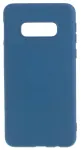 Evelatus Samsung Galaxy S10e Nano Silicone Case Soft Touch TPU Dark Blue