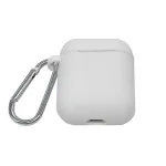 EVELATUS Apple AirPods Case EAC04 White - Silicone Protective Cover for AirPods 1st & 2nd Gen