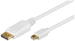 Wentronic Goobay DisplayPort mini DisplayPort adapterkaabel 1.2, 1 m - Mini DisplayPort-pistik > DisplayPort-pistik (52858)