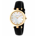 GUCCI G-Frame naiste kvartskell YA141404 32mm roostevabast terasest v&otilde;rk
