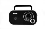 Camry CR 1140b kaasaskantav raadio, AM/FM, analoog, must/hall