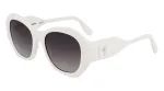 KARL LAGERFELD KL6146S-105 Naiste p&auml;ikeseprillid Havana atsetaat ruudukujulise raamiga pruuni gradiendl&auml;&auml;tsega 54mm