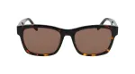 CONVERSE Women's C501SALTAR239 Rectangular Sunglasses - Smoke Lens - Black Acetate Frame - 56/18/140 mm