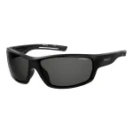 POLAROID PLD7029S807 Unisex Sport P&auml;ikeseprillid - Polariseeritud Hallid L&auml;&auml;tsed - Must Raam
