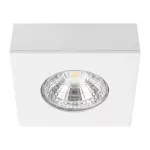 SYNERGY21 Helios LED s&uuml;vistatav laevalgusti ruudukujuline valge koos pinnakinnitusraamiga (S21-LED-ME016)
