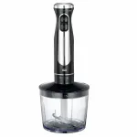 Melissa & Doug Blender Set with Chopper, Whisk, Cup, Black and Stainless Steel (16210069)