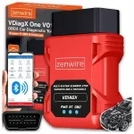 OBD2 diagnostikaskanner ELM327 VDiagX V016 Bluetooth liides tester