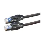 Rotronic-Secomp D&auml;twyler Cat.6 Class E S/FTP CU 7702 Flex LSOH Hirose TM21 patch-kaabel, 3 m, must