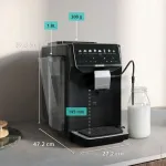 Siemens EQ500 iAroma TP553E07 T&auml;isautomaatne espressomasin, Piano Black